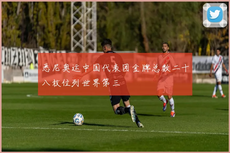 悉尼奥运中国代表团金牌总数二十八枚位列世界第三